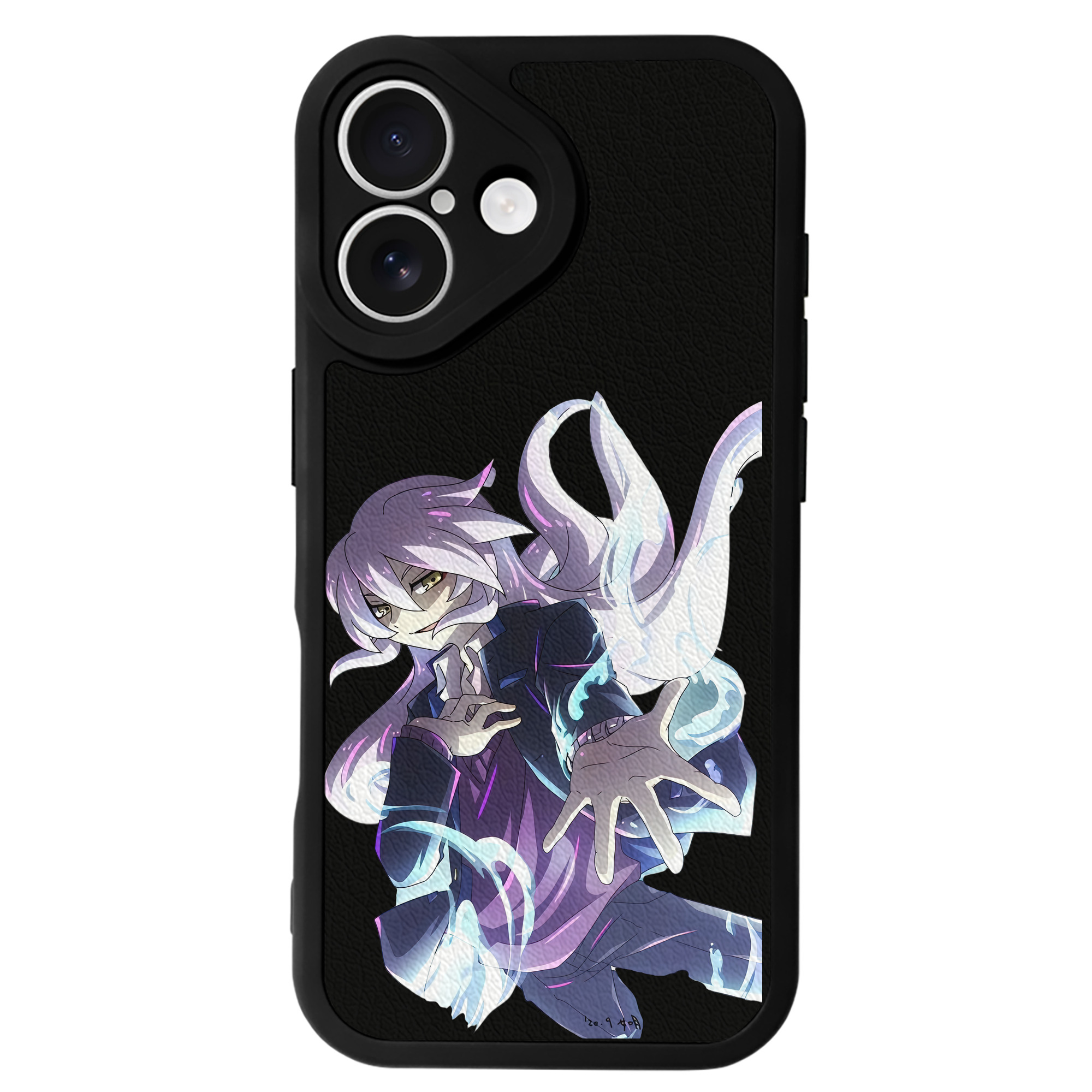 （画像用） 妖怪ウォッチ Yo-kai Watch 【iPhone 16シリーズ対応】シリコンスマホケース（レザー調） 材質：シリコン
